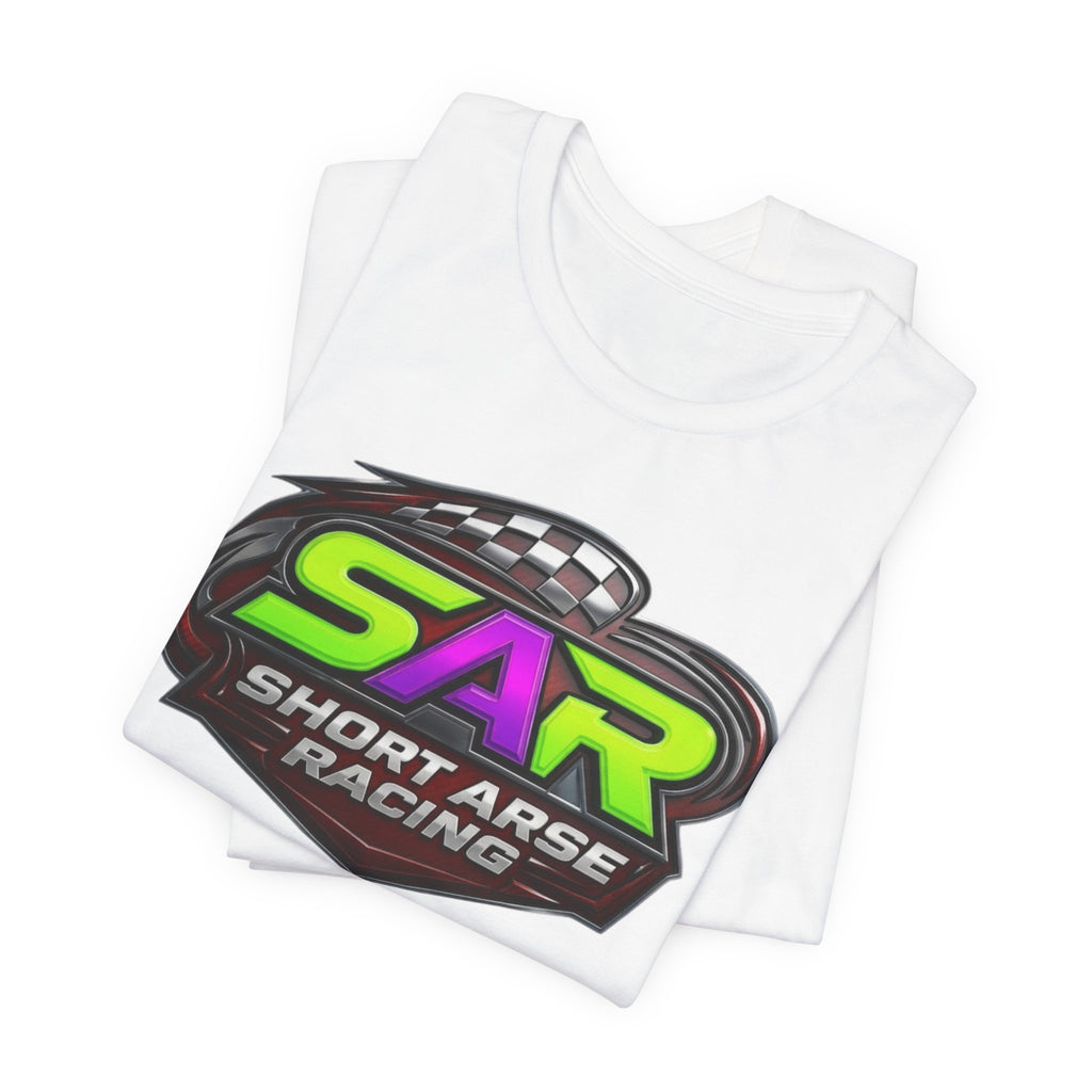 Racing Logo Tee — "SAR Short Arse Racing" Graphic T-Shirt