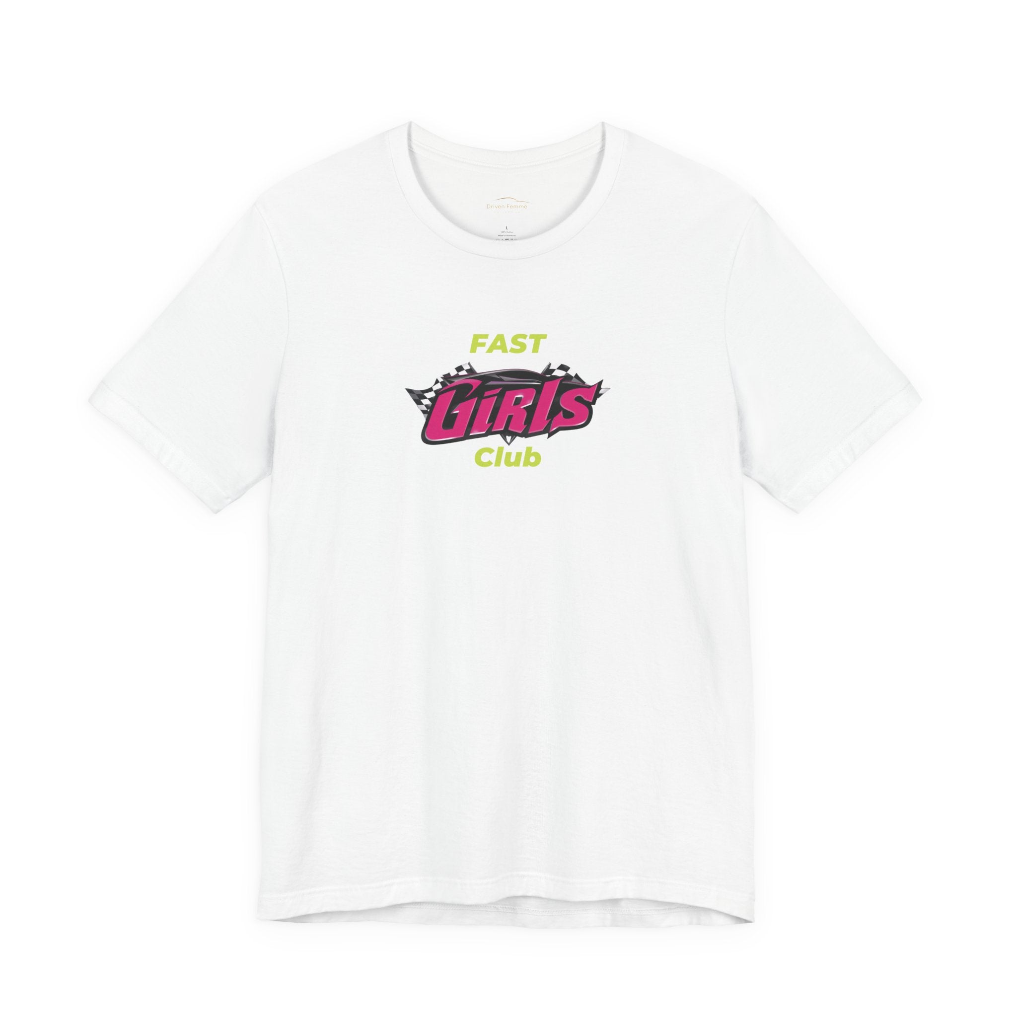Fast Girls Club Tee — Women’s Racing Graphic T‑Shirt - Join the Collective