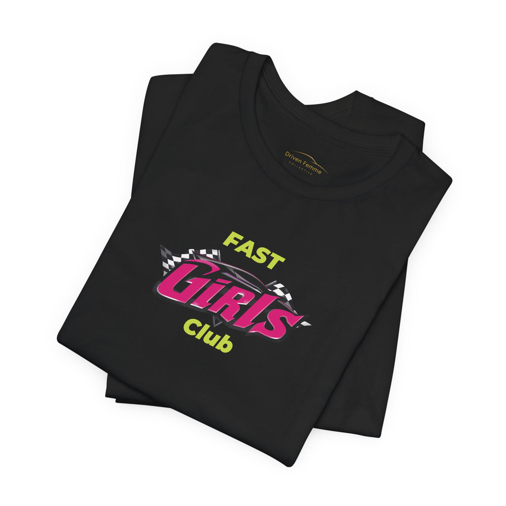 Fast Girls Club Tee — Women’s Racing Graphic T‑Shirt - Join the Collective