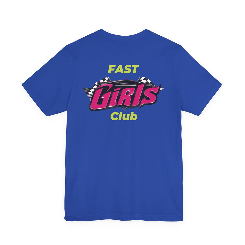 Fast Girls Club Tee — Women’s Racing Graphic T‑Shirt - Join the Collective