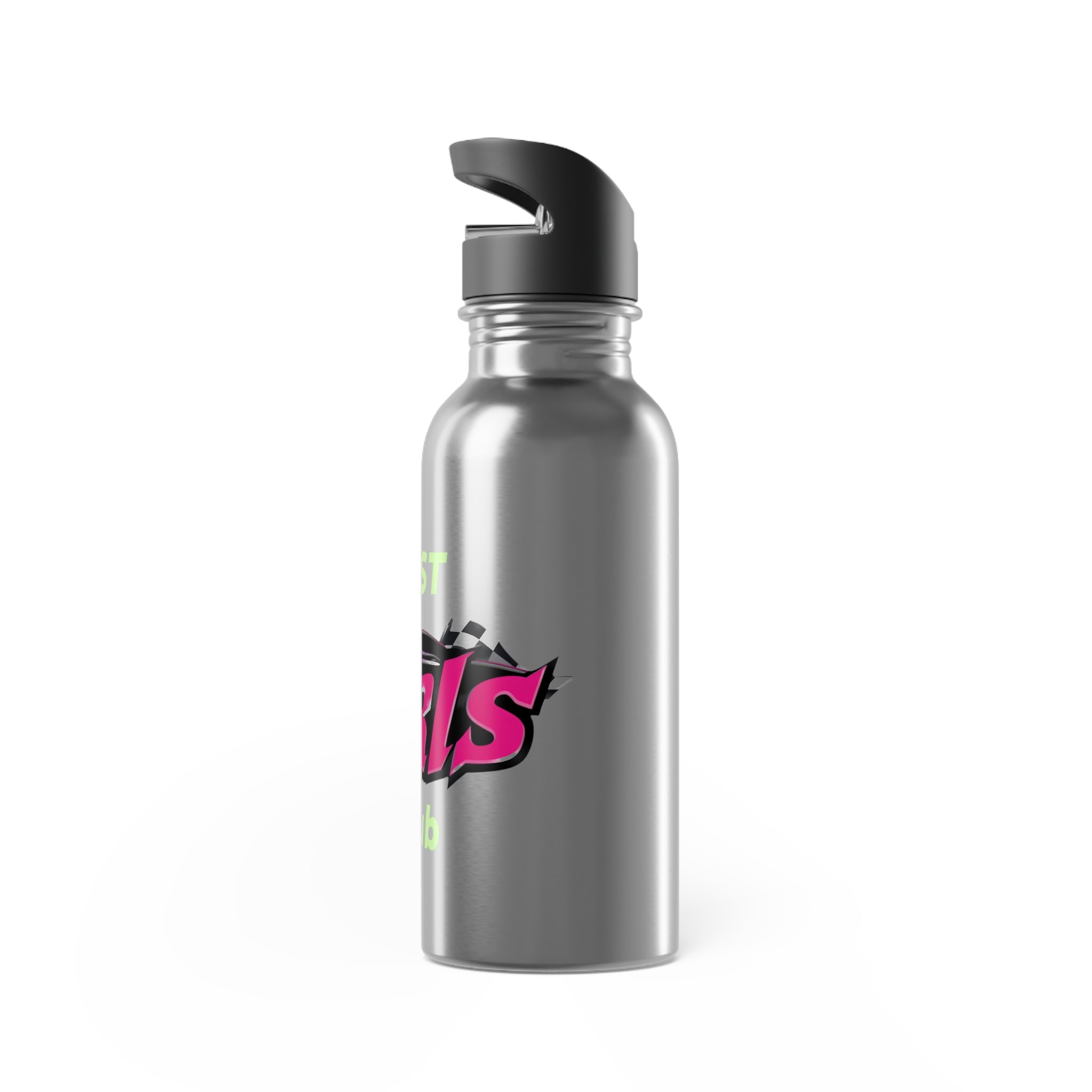 Fast Girls Club Stainless Steel Water Bottle (20oz) — Sport Straw Bottle