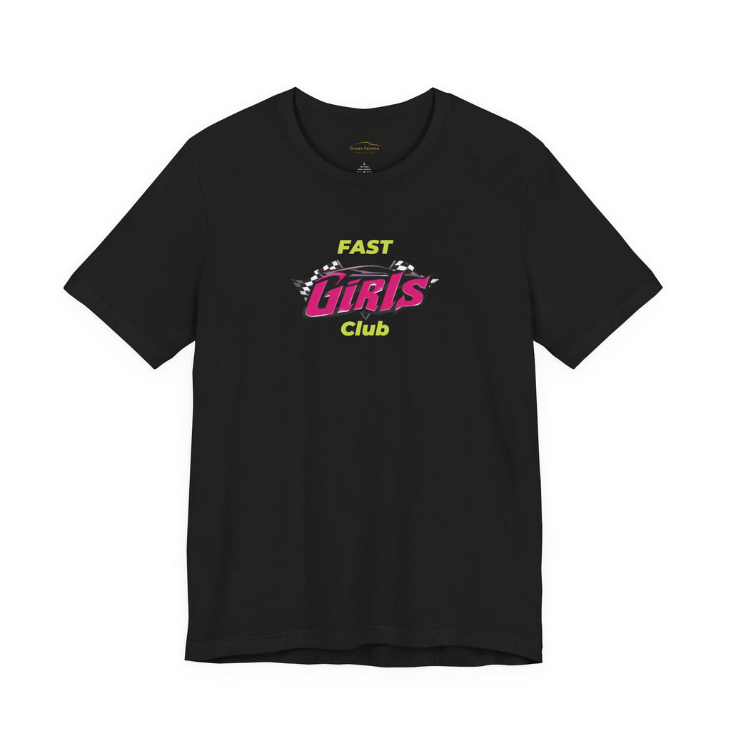 Fast Girls Club Tee — Women’s Racing Graphic T‑Shirt - Join the Collective