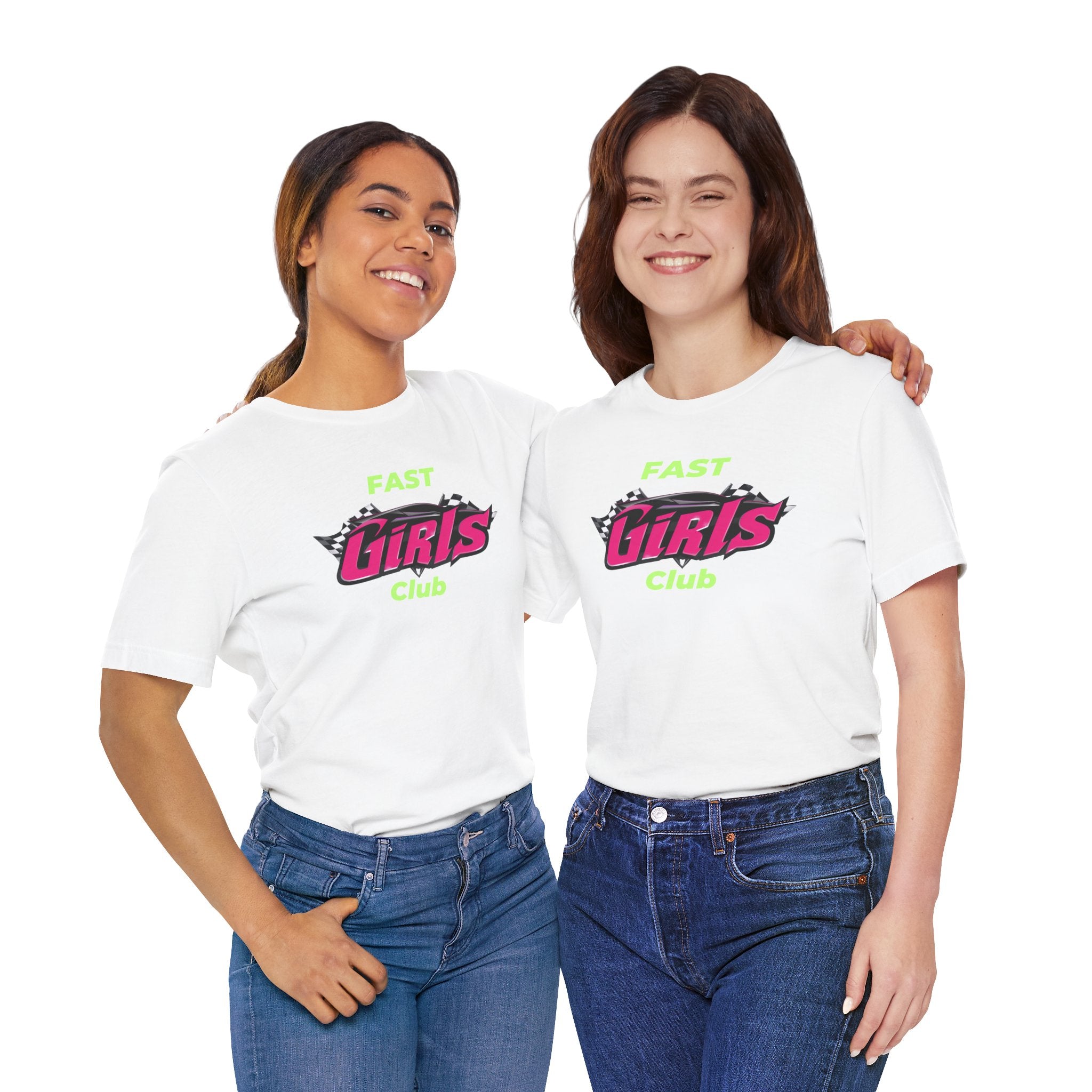 Fast Girls Club Tee — Women’s Racing Graphic T‑Shirt - Join the Collective